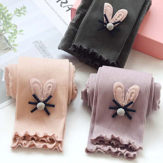 Cozy Cotton Girls Leggings
