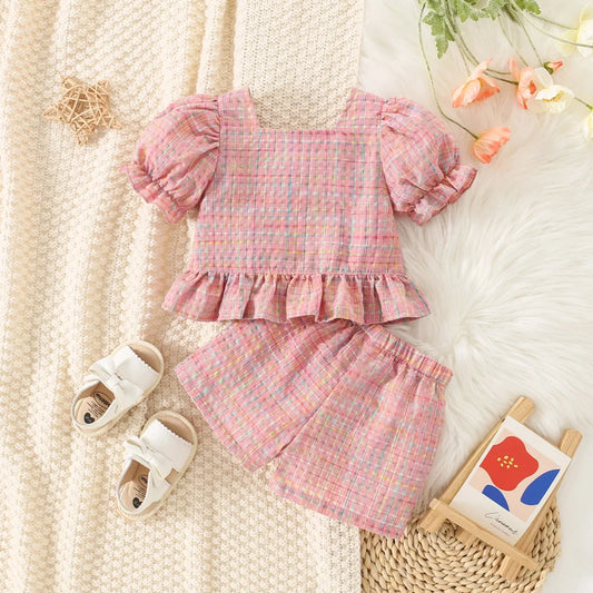 Plaid Princess Summer Set