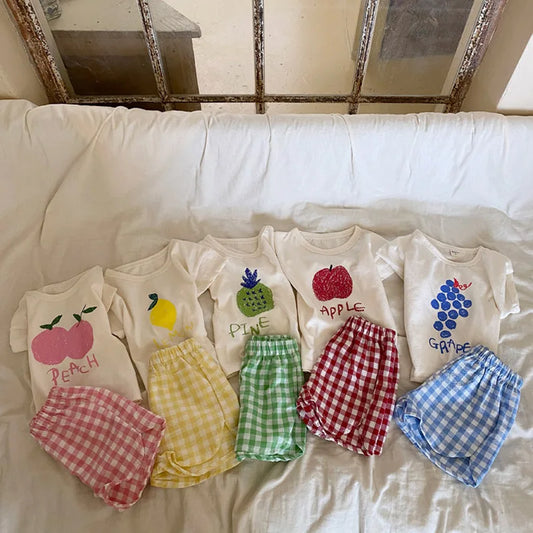 Cute Cotton Baby Pajamas
