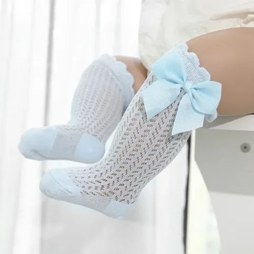 Sweet Bow Baby Socks
