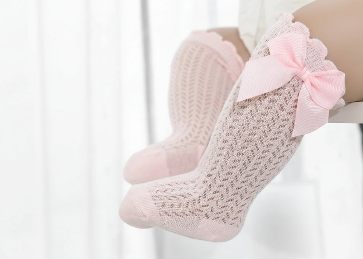Sweet Bow Baby Socks
