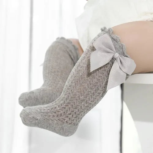 Sweet Bow Baby Socks