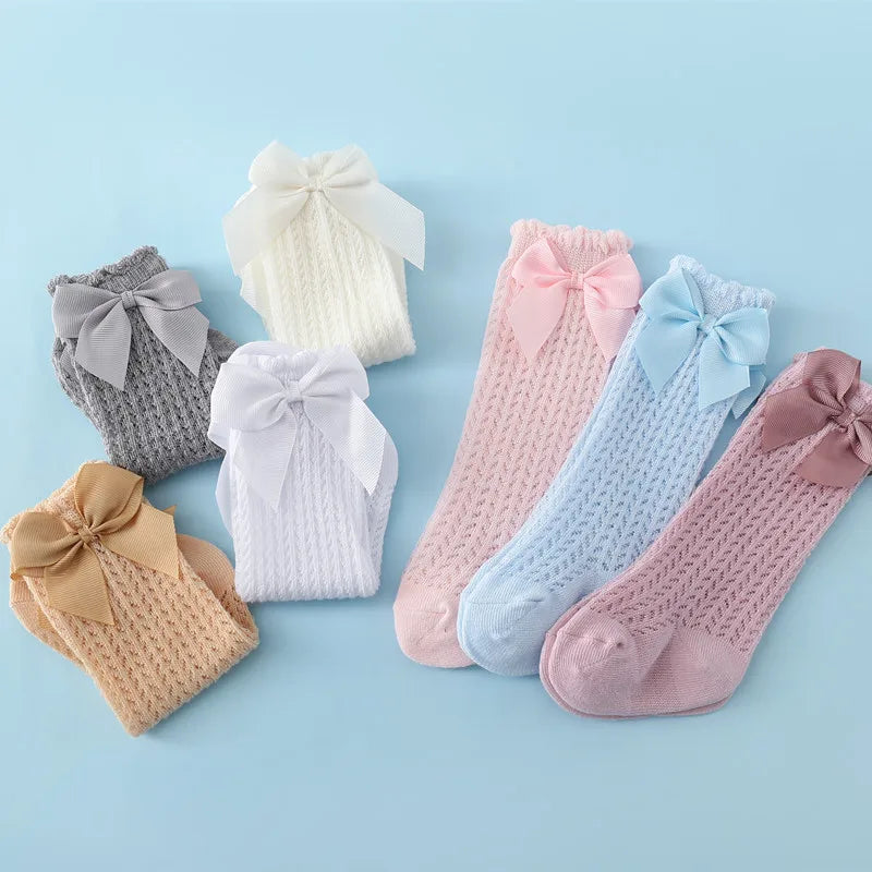 Sweet Bow Baby Socks