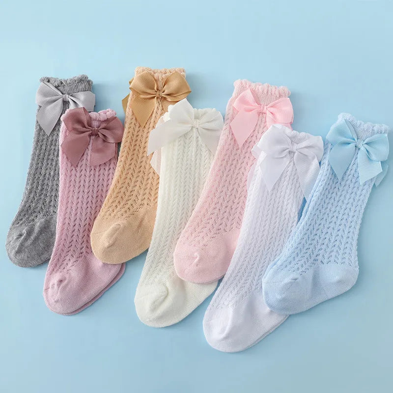 Sweet Bow Baby Socks