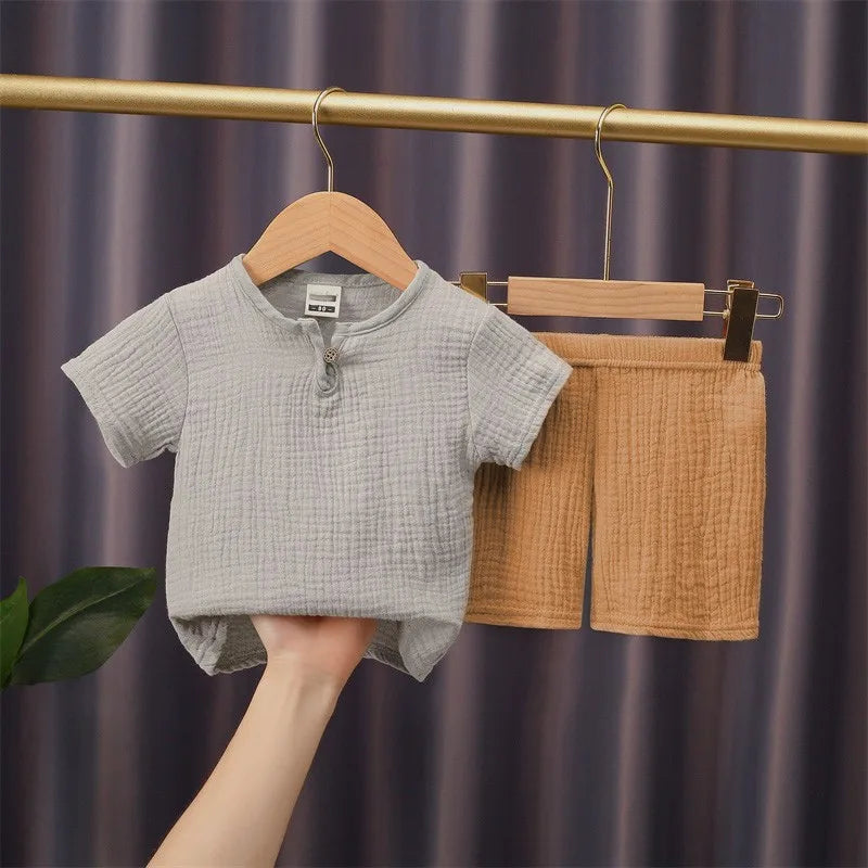 Cotton Linen Kids Set