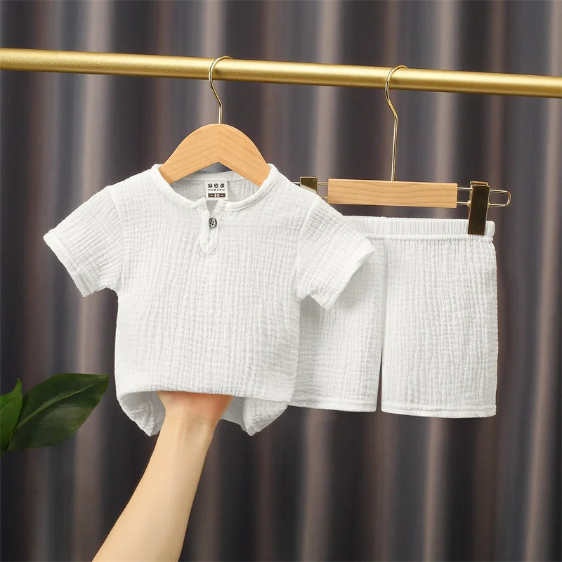 Cotton Linen Kids Set