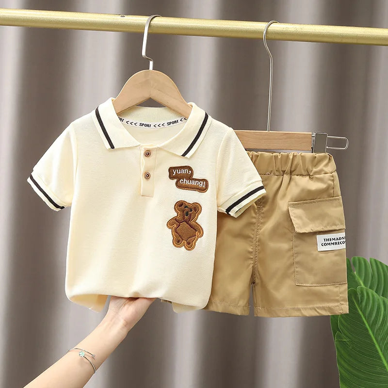 Cartoon Baby Boy Set