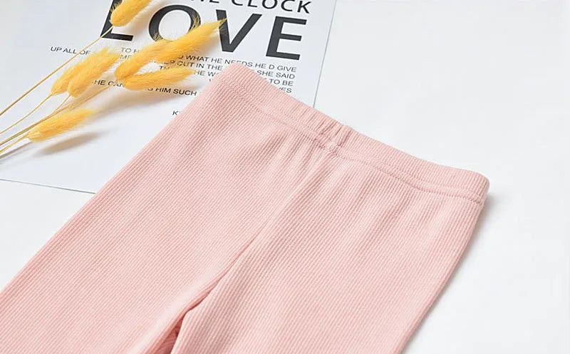 Cozy Cotton Girls Leggings