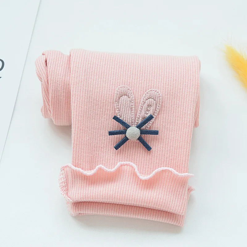 Cozy Cotton Girls Leggings
