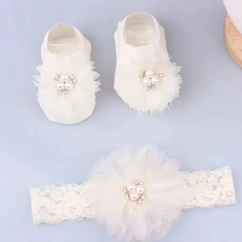 Adorable Baby Bow Set