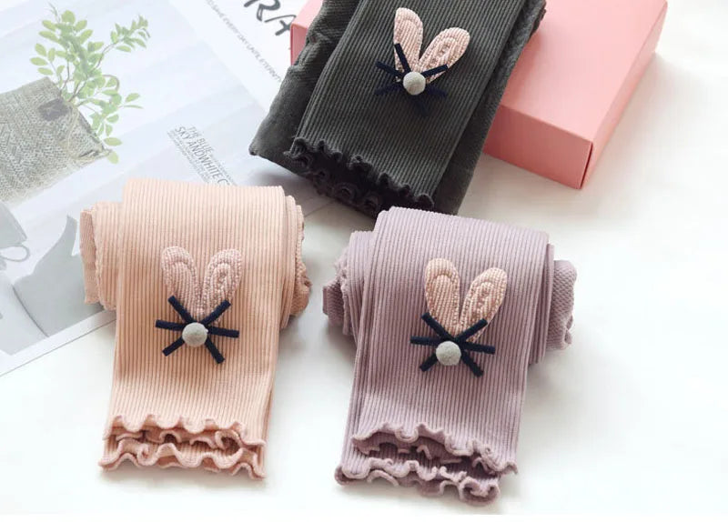Cozy Cotton Girls Leggings