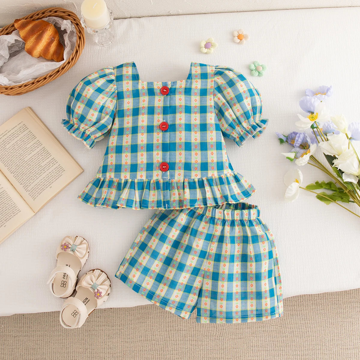 Plaid Princess Summer Set