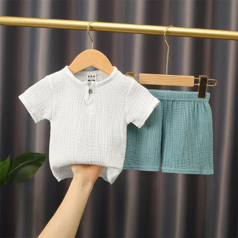 Cotton Linen Kids Set
