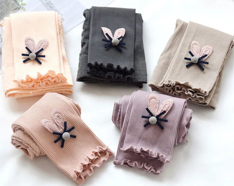 Cozy Cotton Girls Leggings