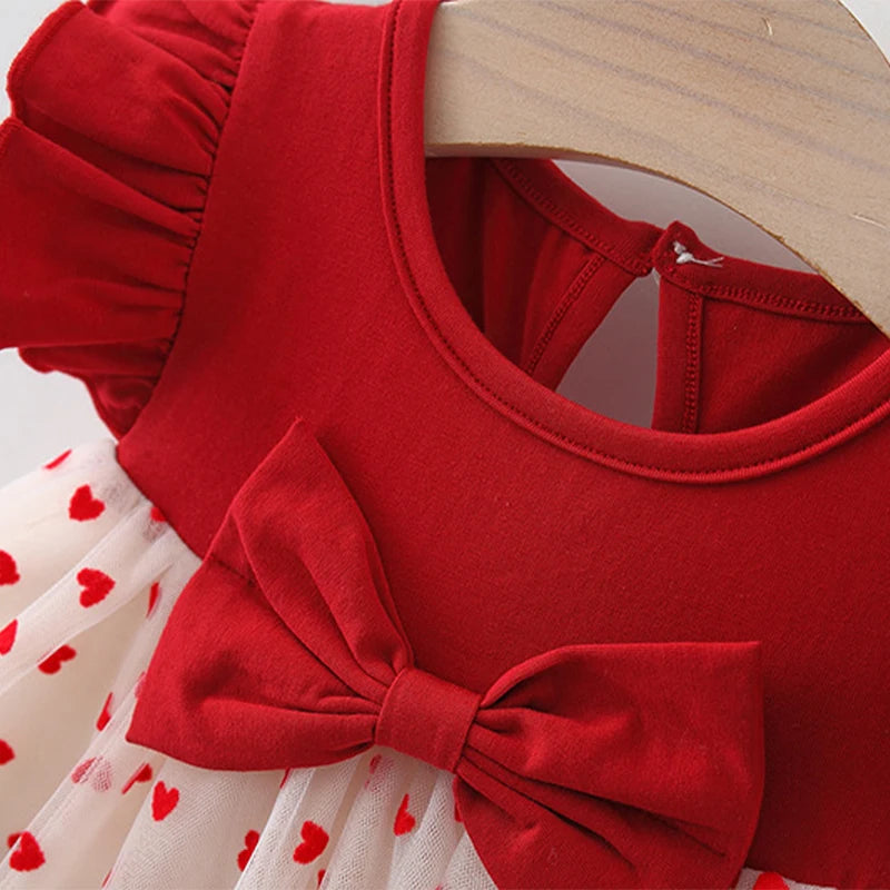 Princess Bow Baby Dress