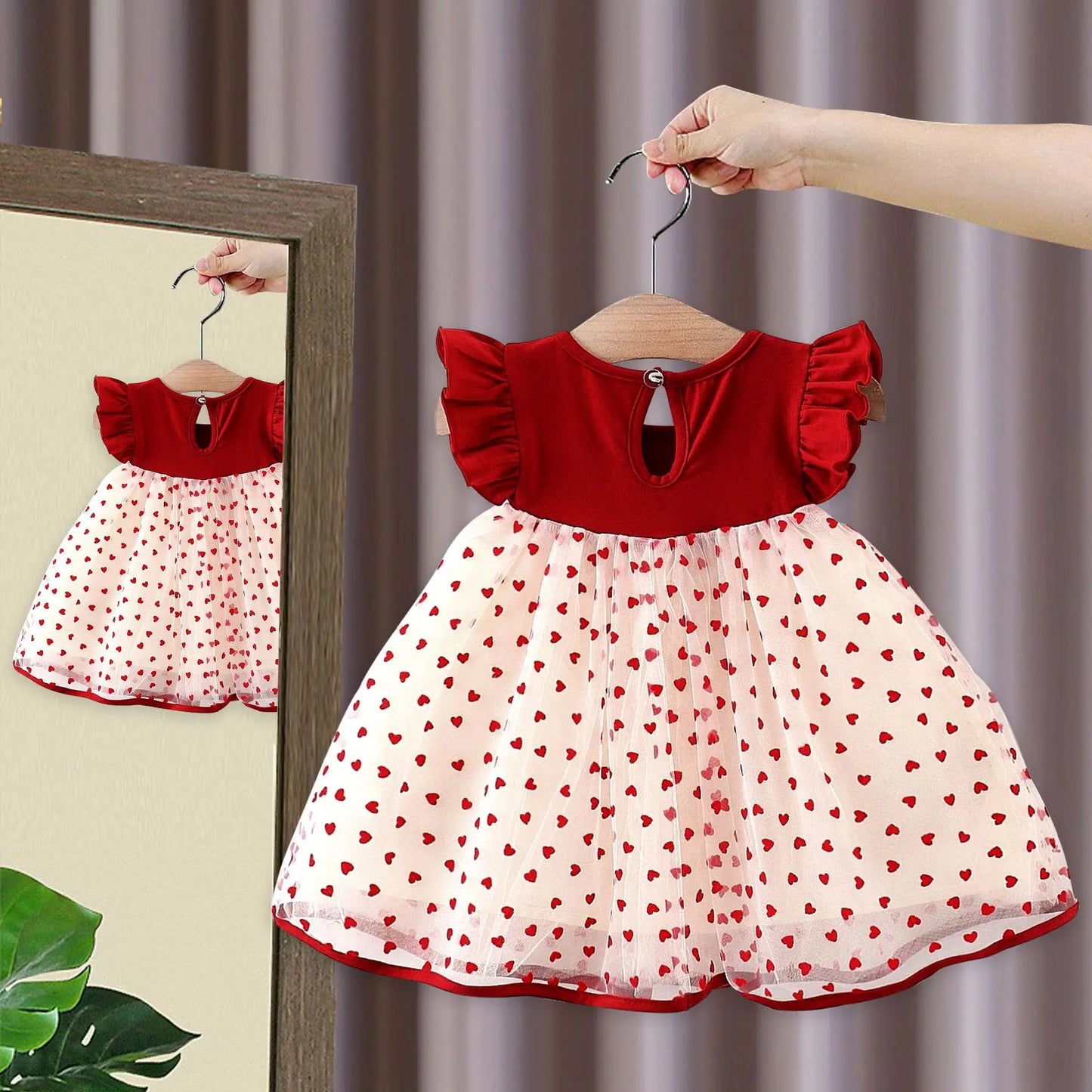 Princess Bow Baby Dress