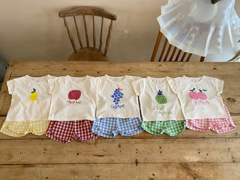 Cute Cotton Baby Pajamas