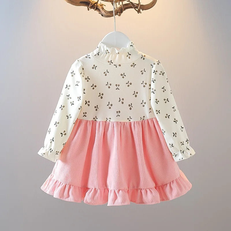 Bear Corduroy Girl Dress