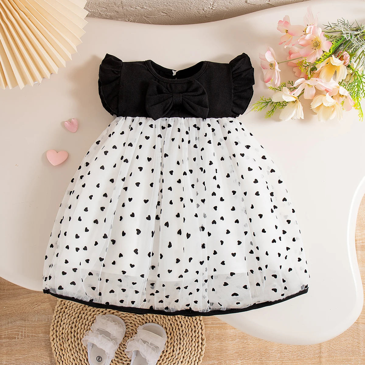 Princess Bow Baby Dress