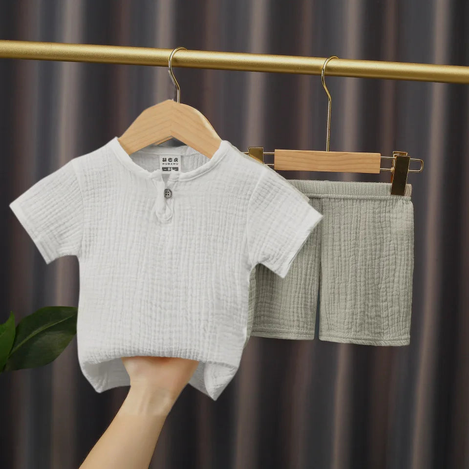 Cotton Linen Kids Set