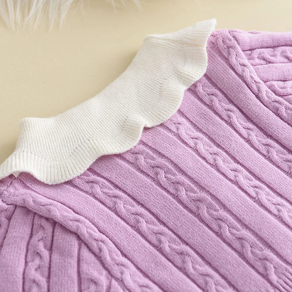 Knitted Princess Sweater Dress