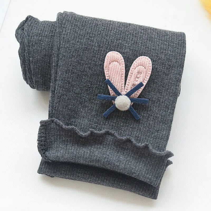 Cozy Cotton Girls Leggings