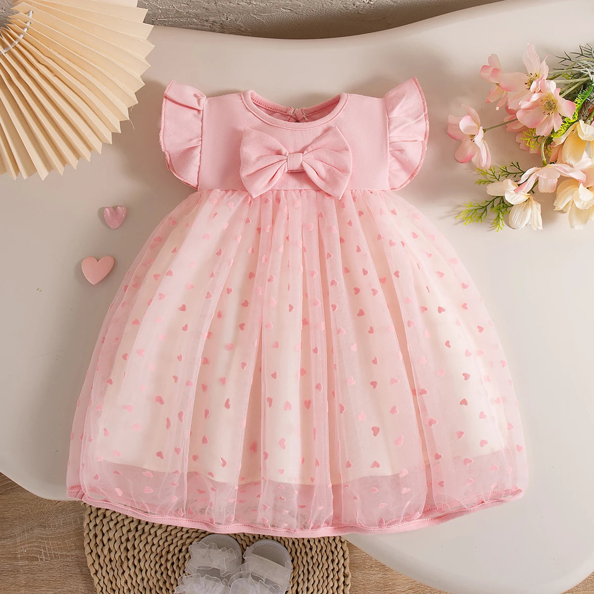 Princess Bow Baby Dress