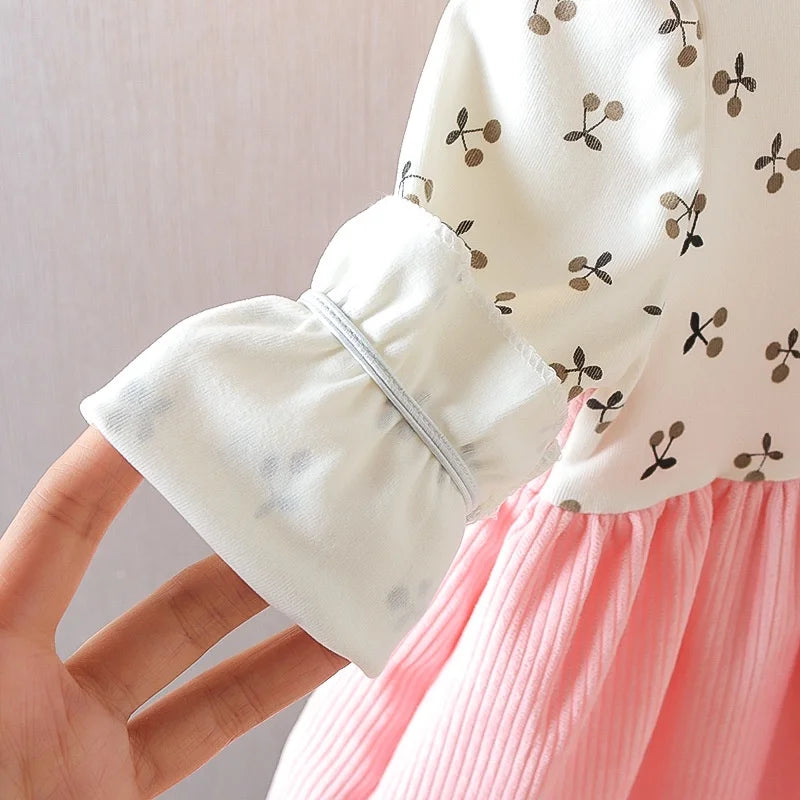 Bear Corduroy Girl Dress