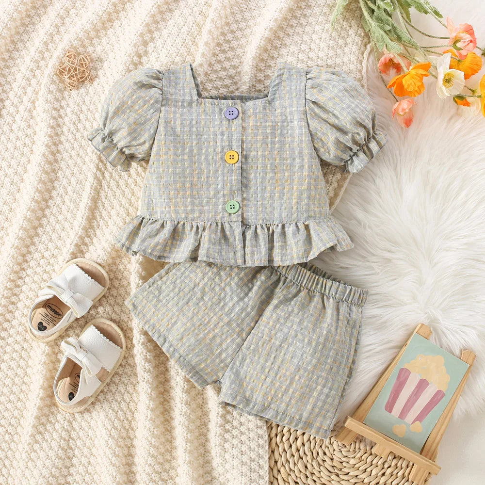 Plaid Princess Summer Set