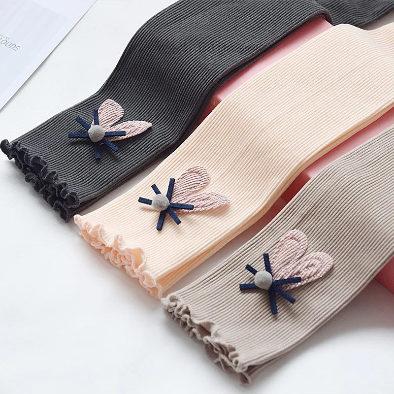 Cozy Cotton Girls Leggings