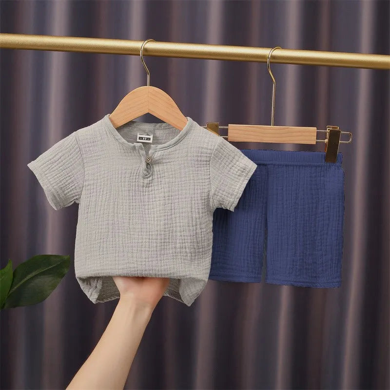 Cotton Linen Kids Set