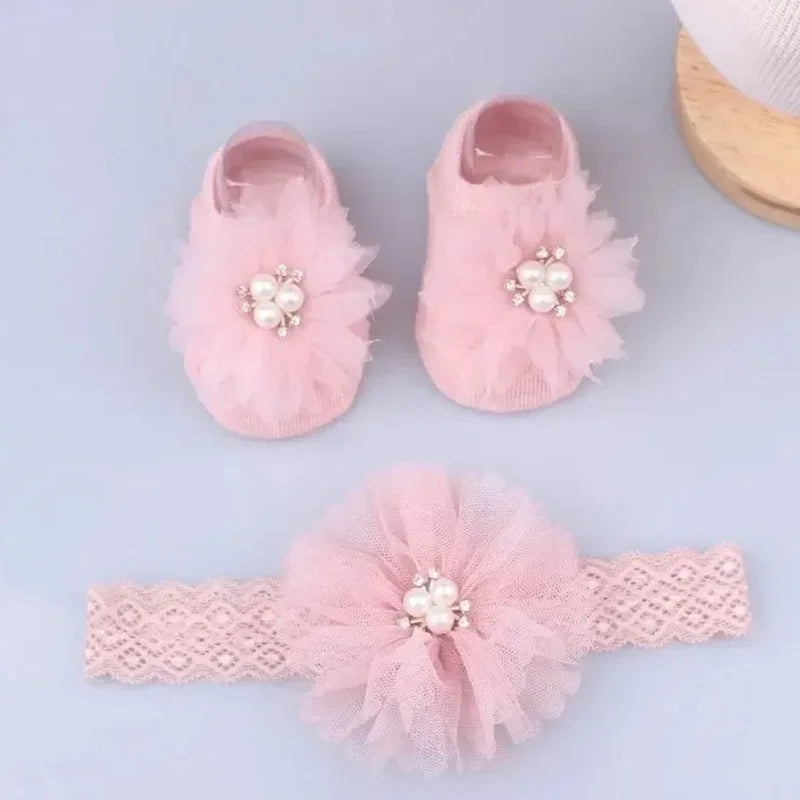 Adorable Baby Bow Set