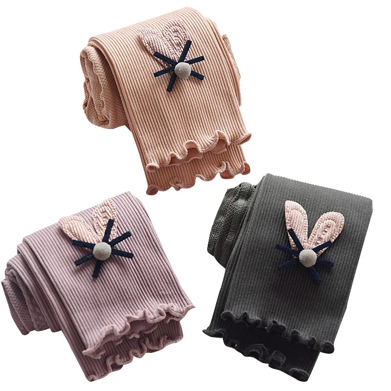 Cozy Cotton Girls Leggings