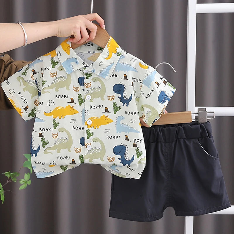 Cartoon Baby Boy Set