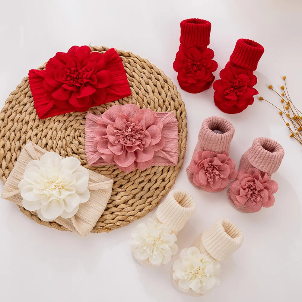 Baby Lace Headband Set
