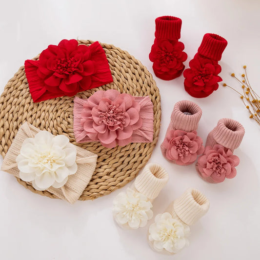 Baby Lace Headband Set