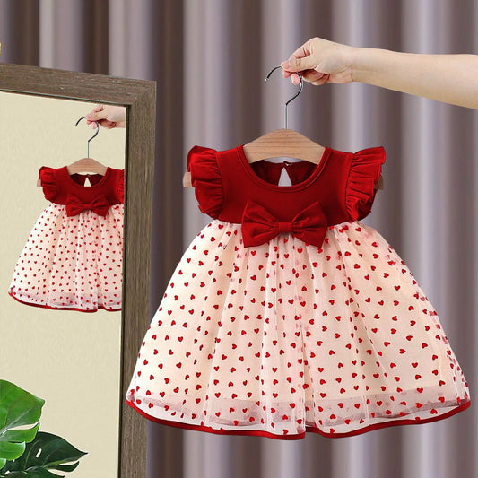 Princess Bow Baby Dress