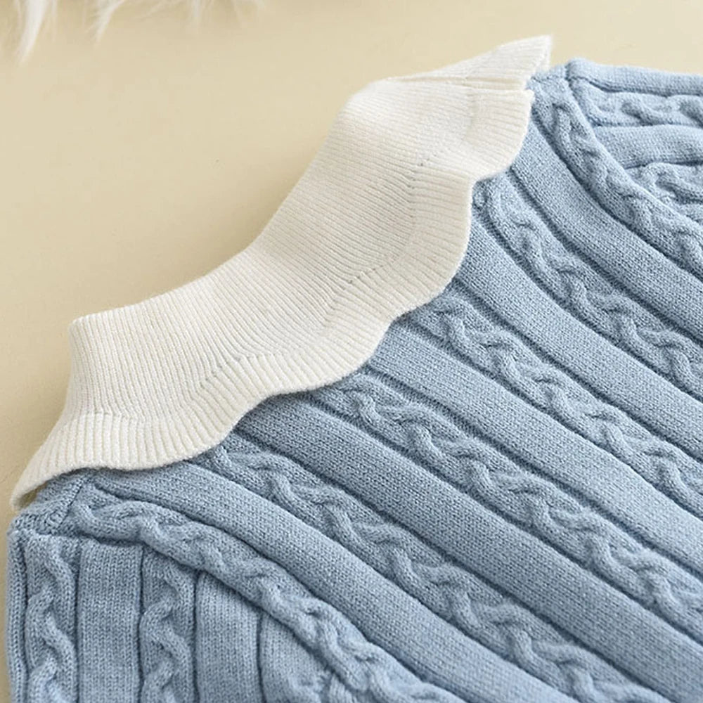Knitted Princess Sweater Dress