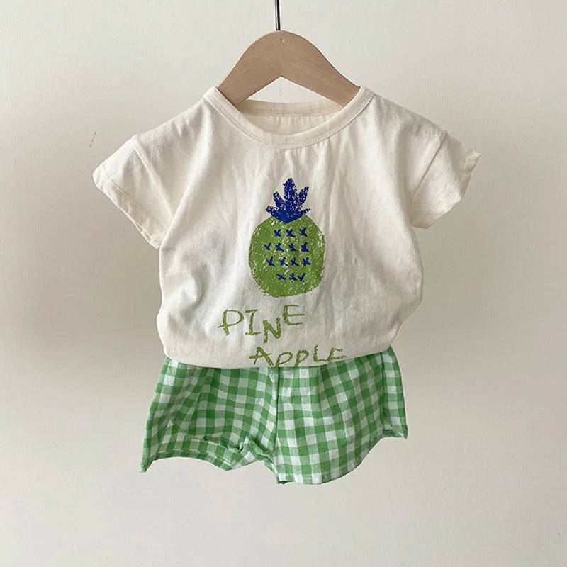 Cute Cotton Baby Pajamas