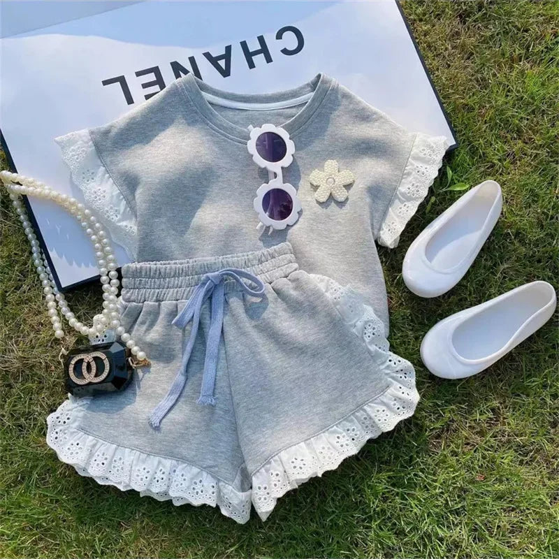 Broderie Anglaise Baby Set